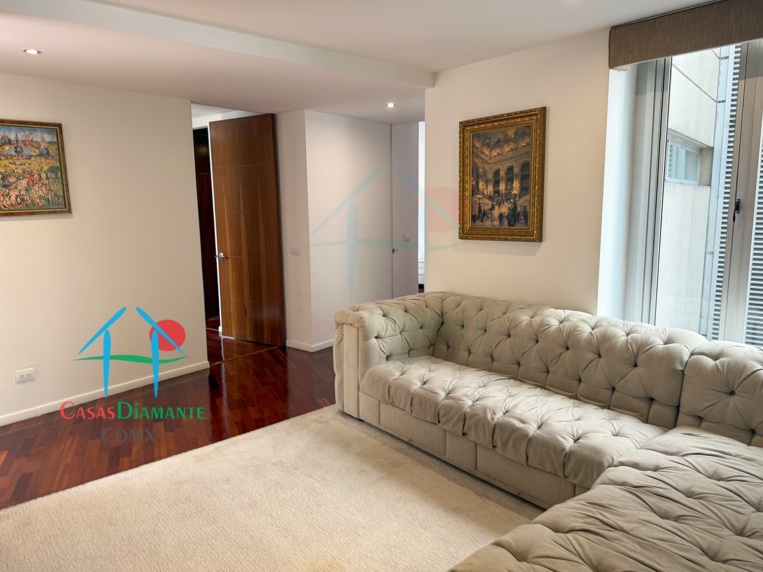 Polanco Tres Picos Rojo - Sala de TV 7 Polanco Tres Picos Rojo - Sala de TV 7